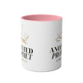 Anointed Prophet Ceramic Mug — Two-Tone 11oz Inspirational Coffee Cup
