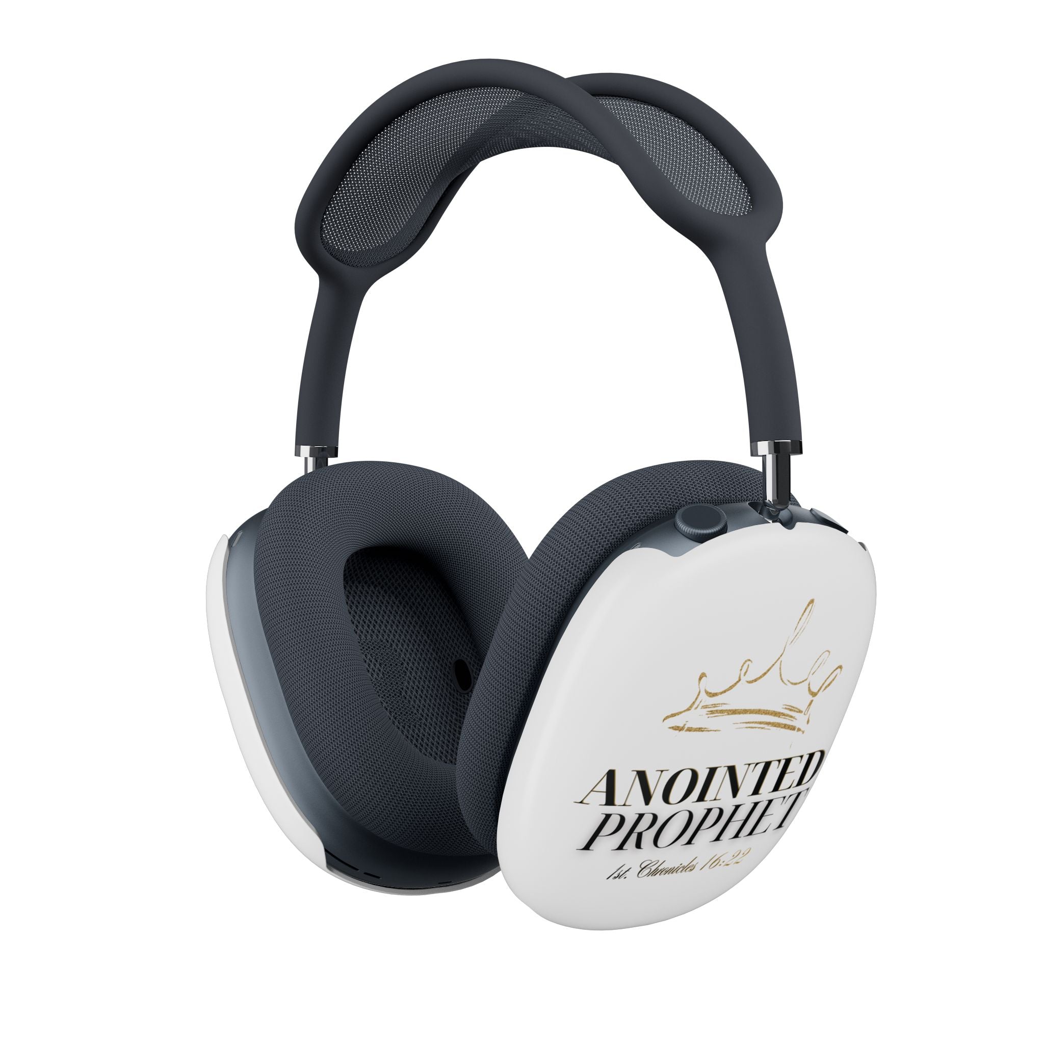 AirPods Max Case — “Anointed Prophet” Crown Design (1 Chronicles 16:22)