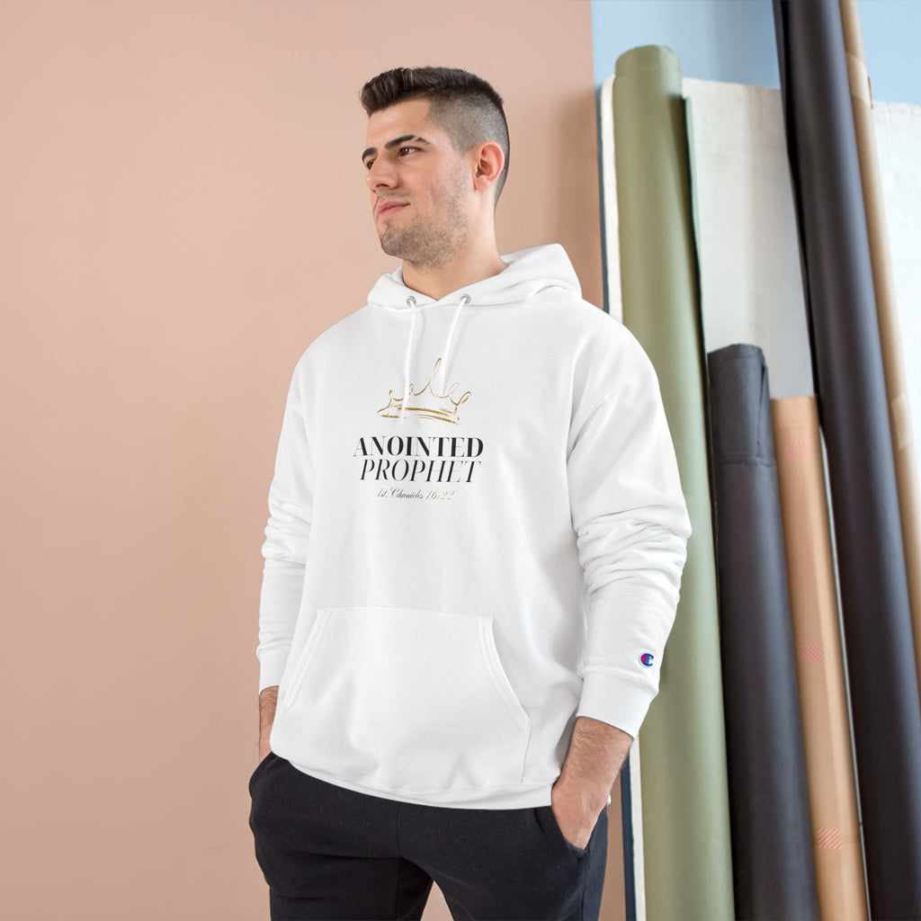 Anointed Prophet Hoodie — Faith Streetwear (1 Chronicles 16:22)