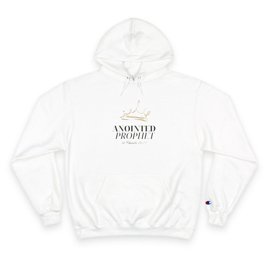 Anointed Prophet Hoodie — Faith Streetwear (1 Chronicles 16:22)