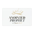Anointed Prophet Car Magnet – Gold Crown Christian Scripture 1 Chronicles 16:22 Vehicle Decal