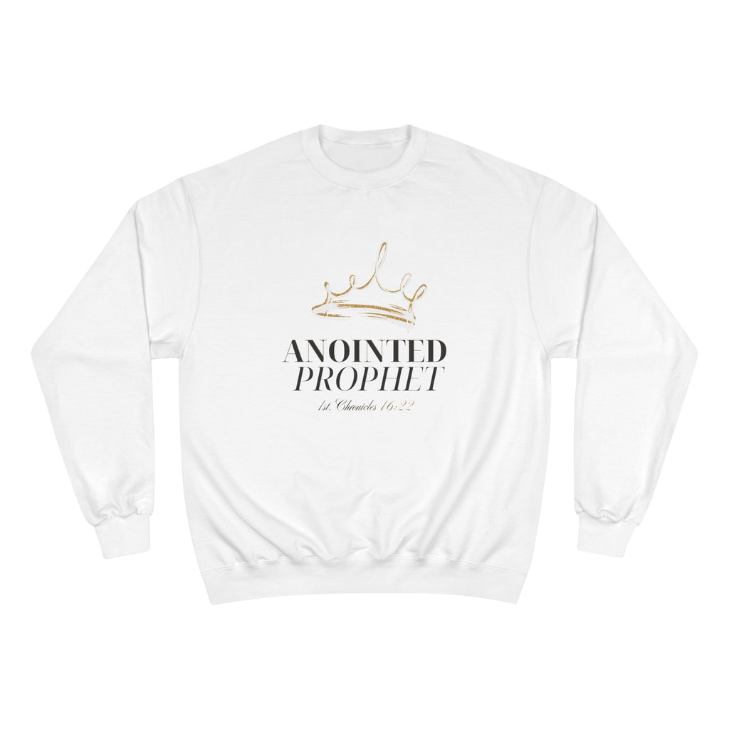 Anointed Prophet Sweatshirt — Christian Crown Graphic Champion Crewneck